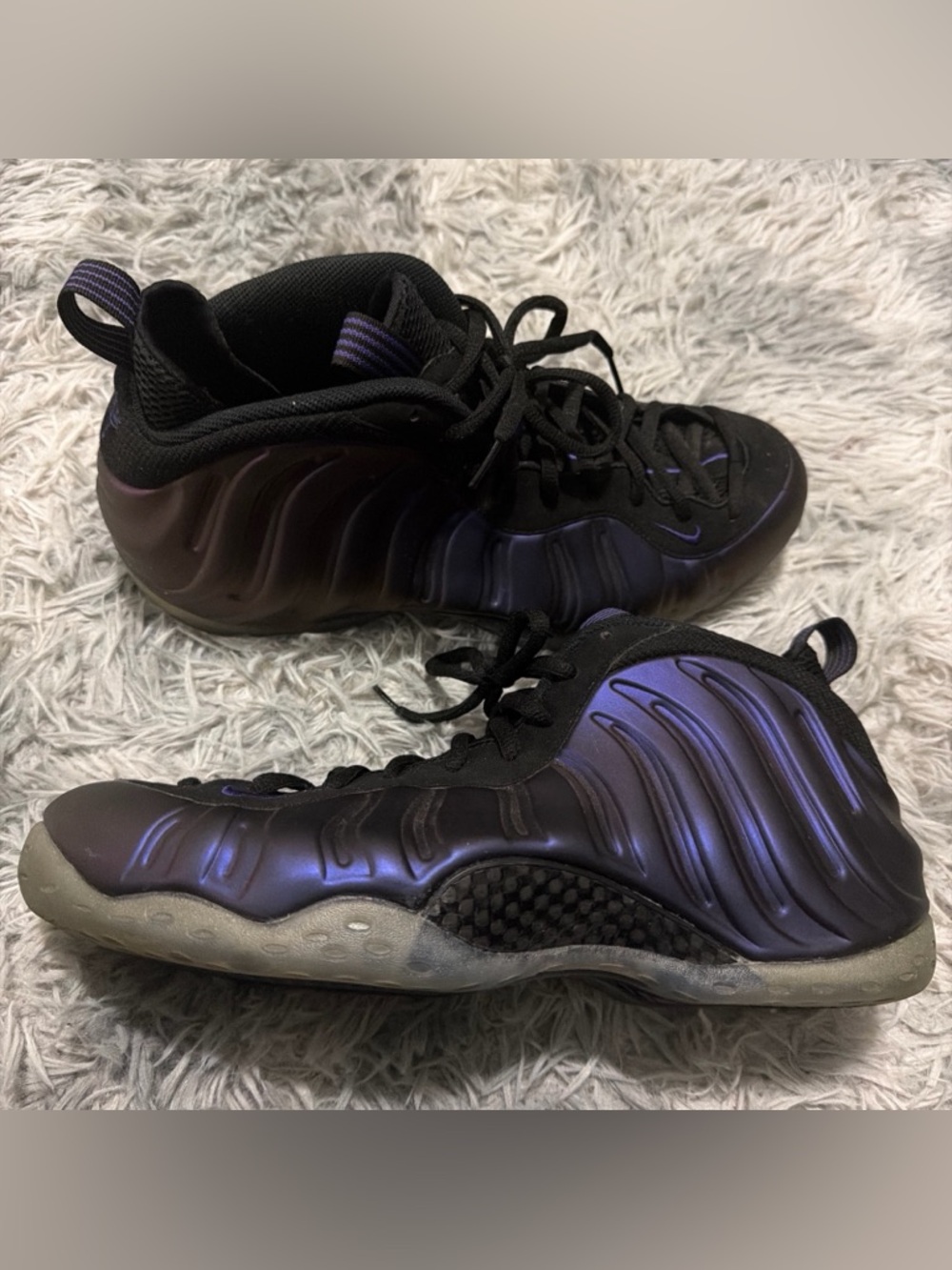 NIKE AIR FOAMPOSITE 1 EGGPLANT 2017 SIZE 13
